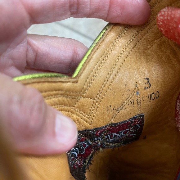 Old Gringo Ladies MARIPOSA LOCA Western‎ Boots ONLY TRIED ON INSIDE!   Euc - Picture 13 of 16